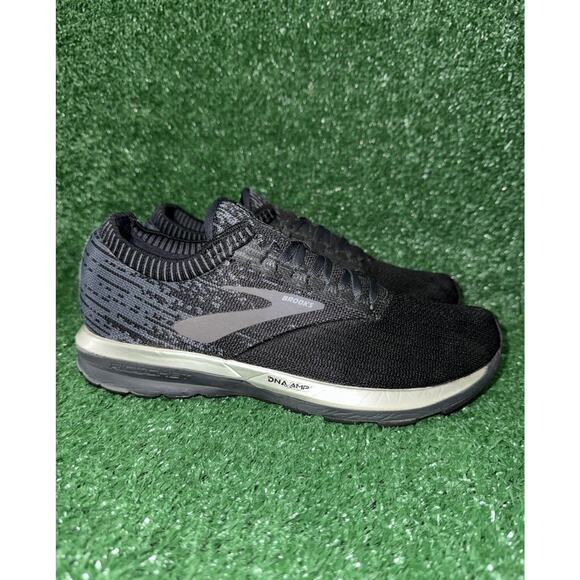 Brooks Ricochet Women’s Size 9 Black Silver Running Shoes Athletic Sneakers - Picture 1 of 11